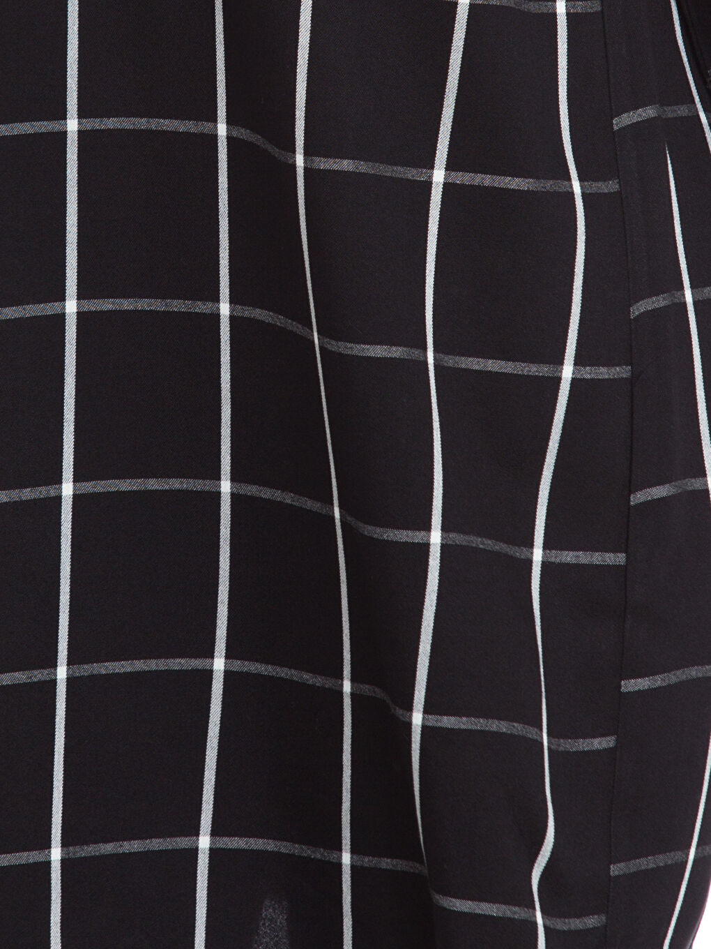 Siyah Ekoseli Tunik-3