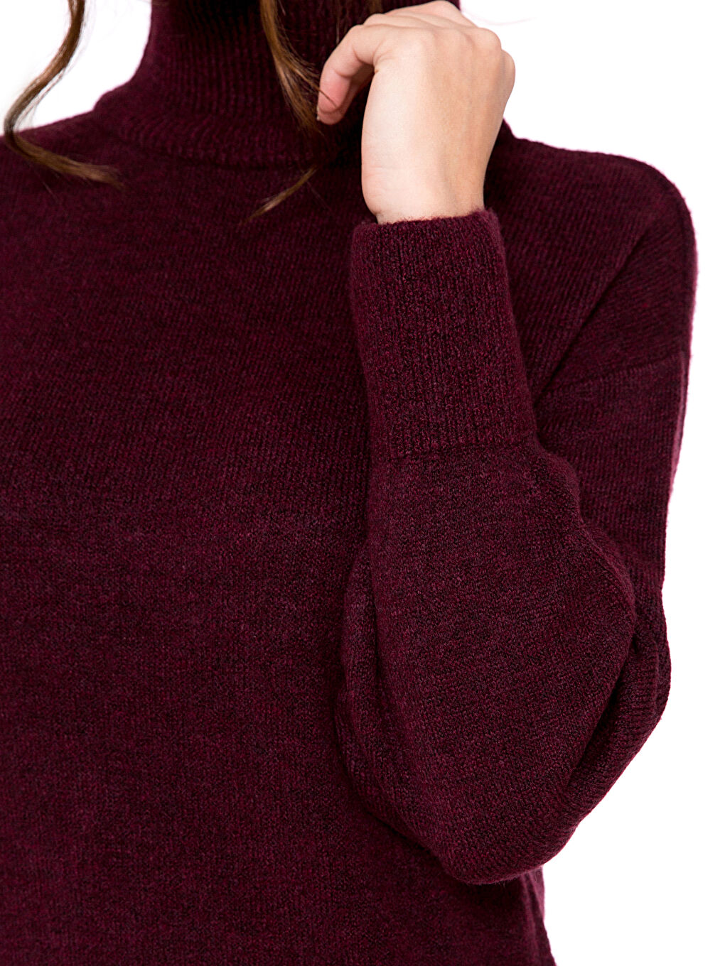 Açık Bordo Tunik-3