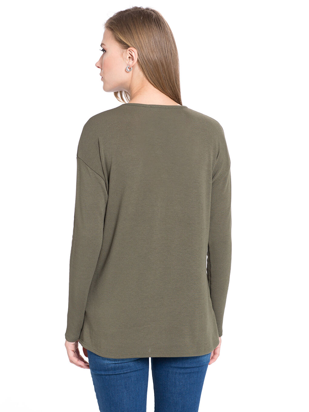 Frau KHAKI T-Shirt-1