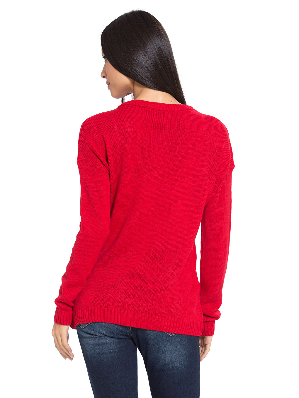 LCW Vision Frau ROT Pullover -7KI778Z8-A5D