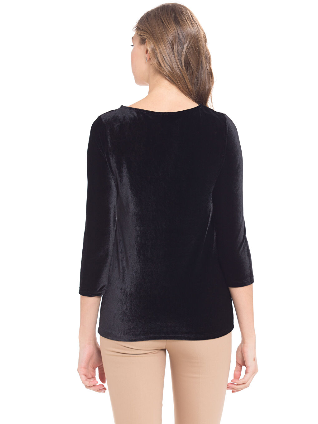 Woman BLACK T-Shirt-2