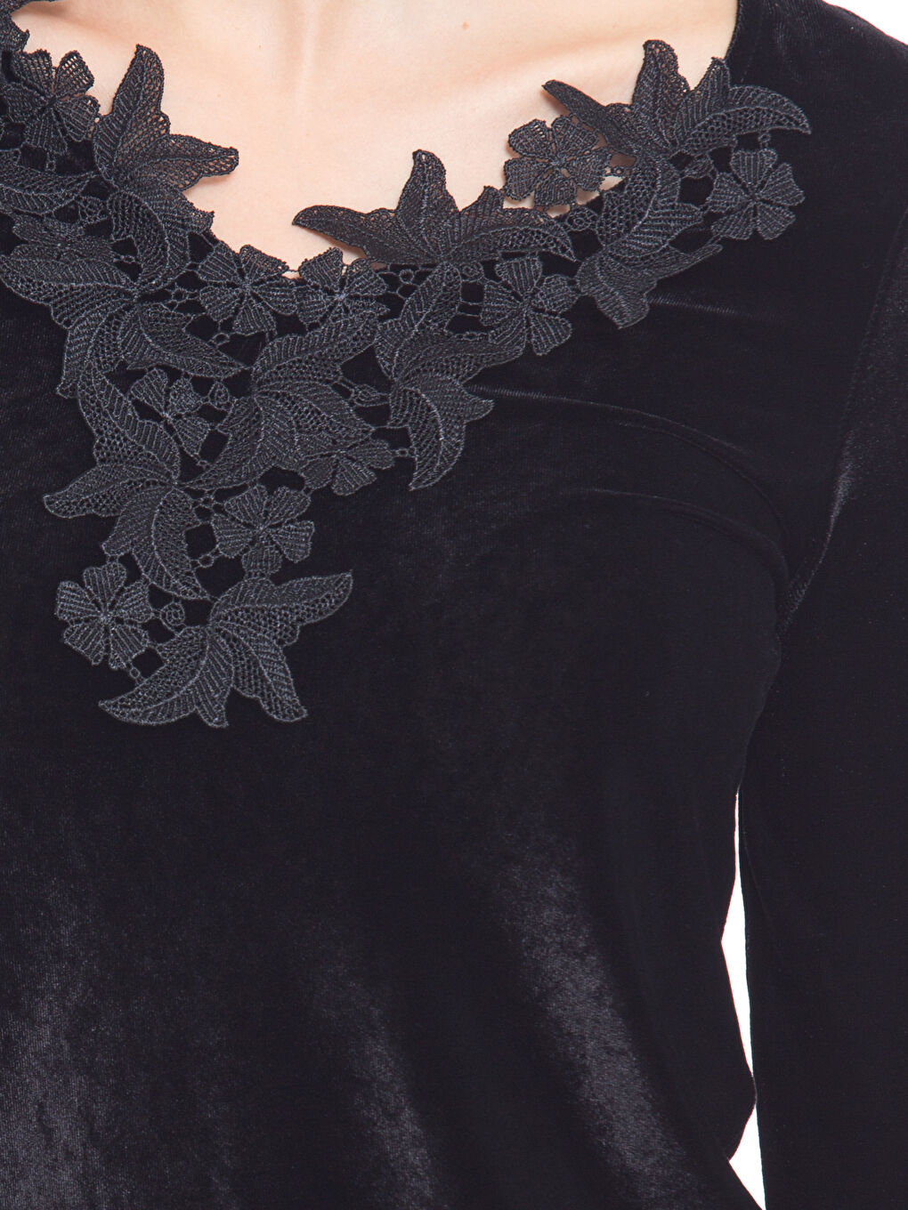 Woman BLACK T-Shirt-4