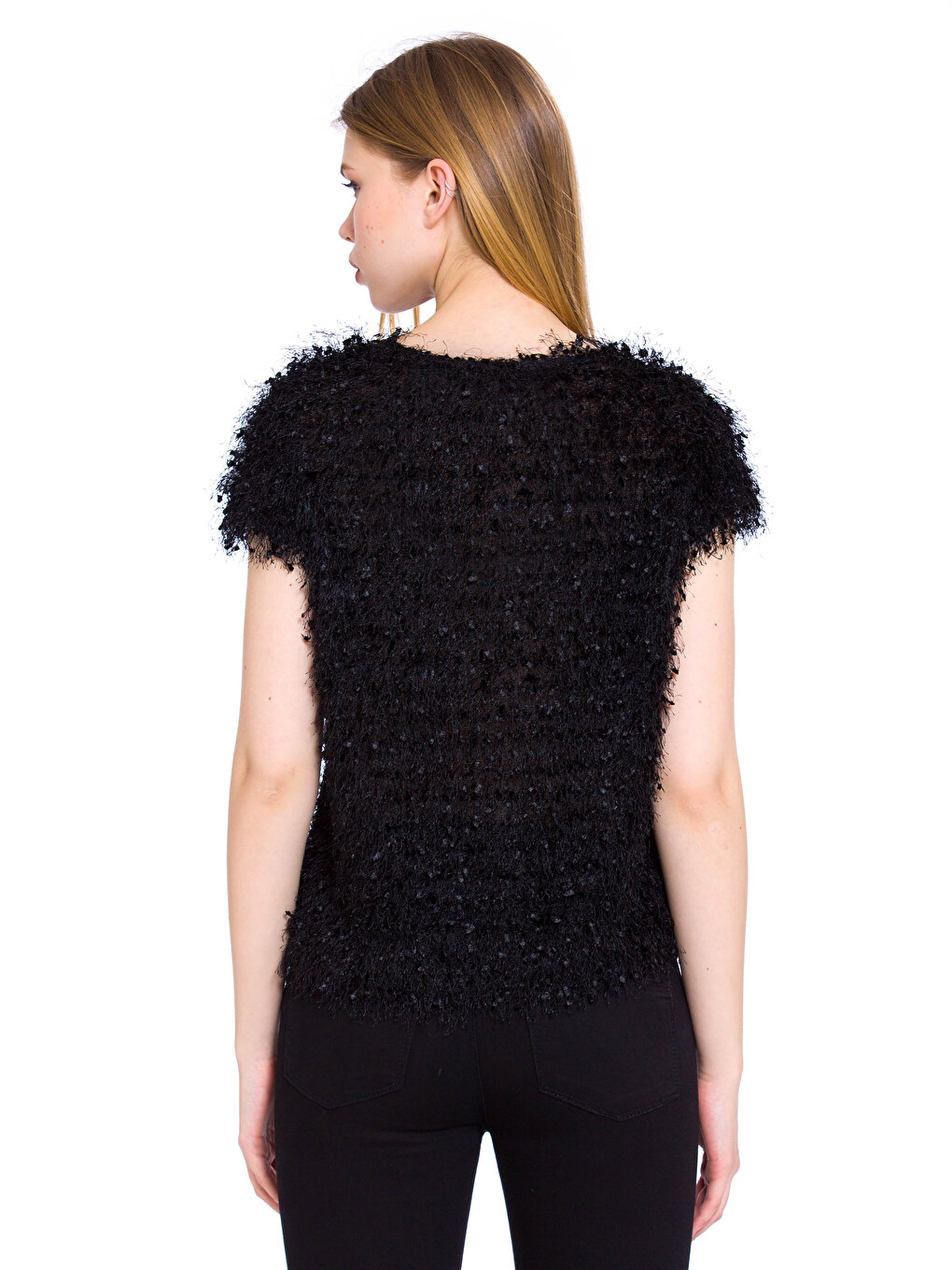 Woman Black T-shirt-2