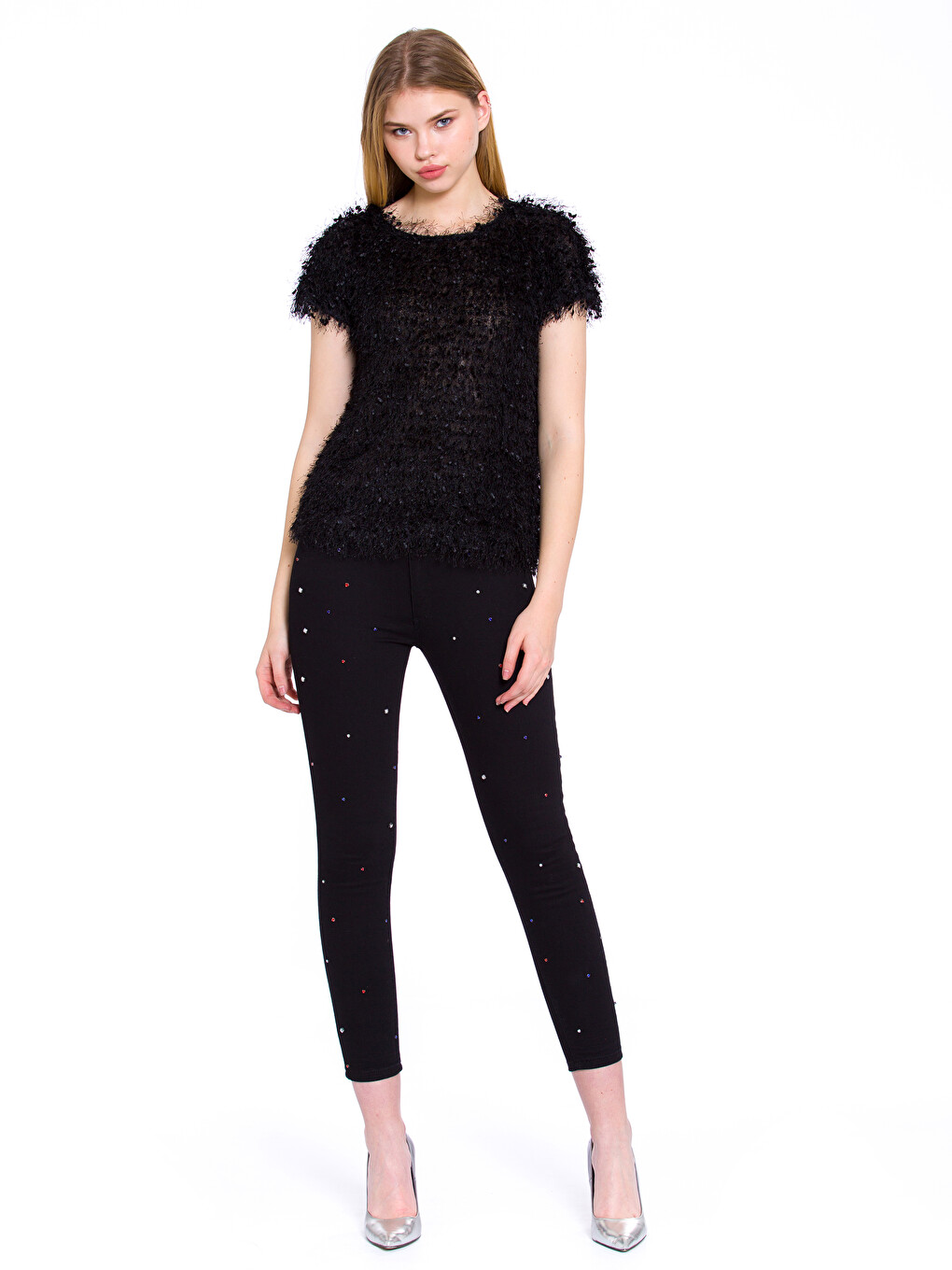 Woman Black T-shirt-3