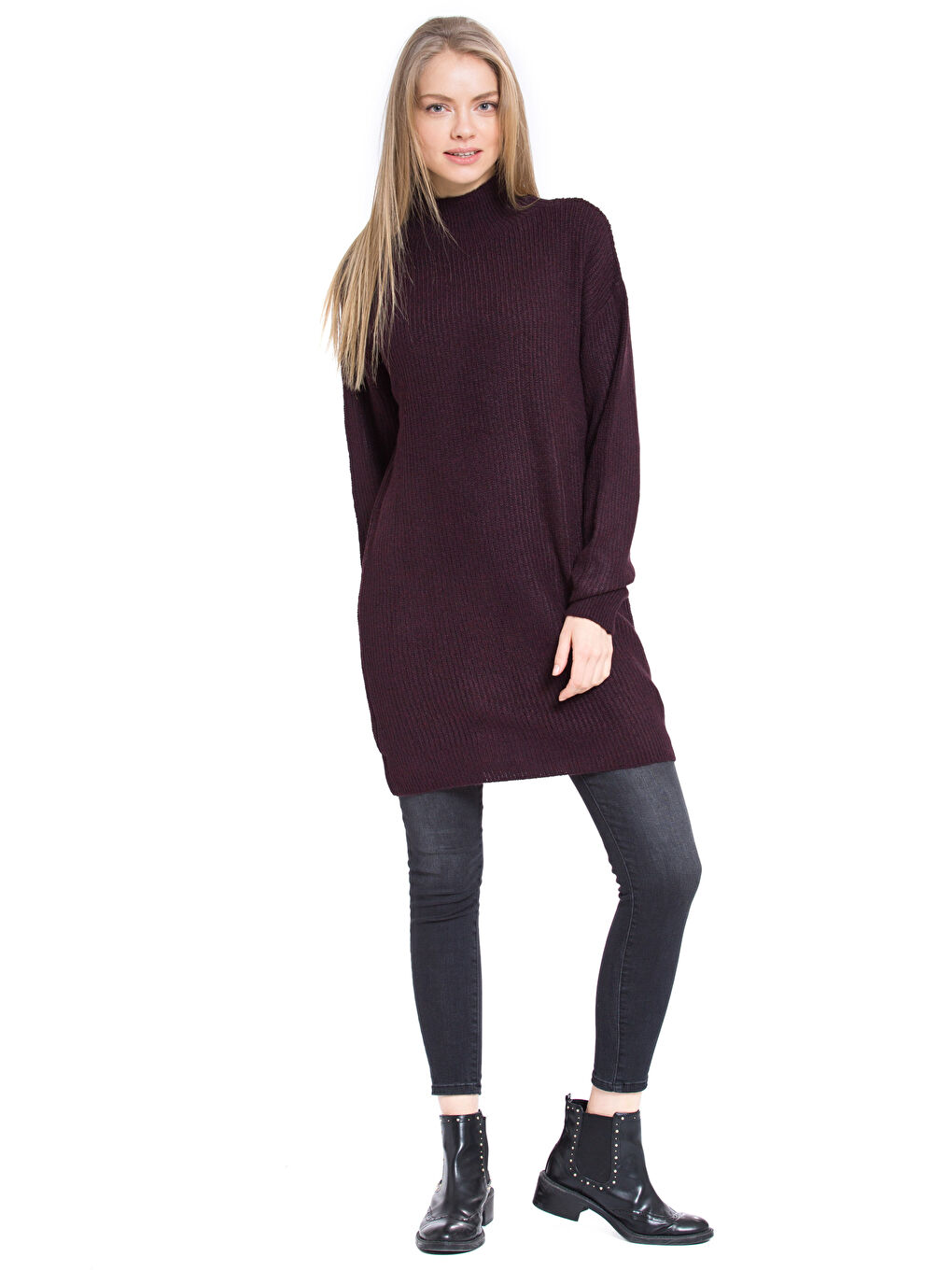 Mürdüm Melanj Tunik-2