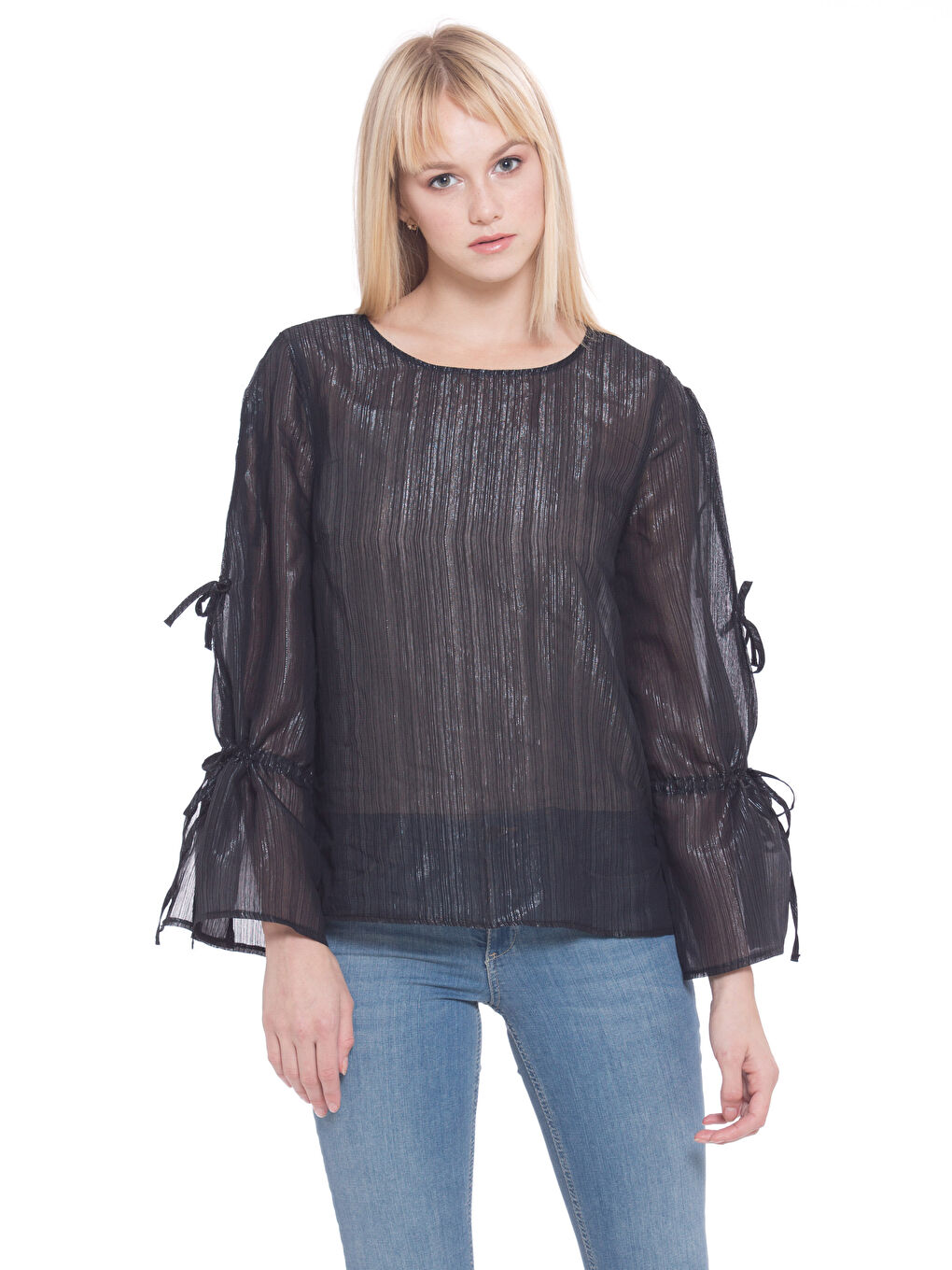 LCW Vision Woman BLACK Blouse -7KK327Z8-J0F