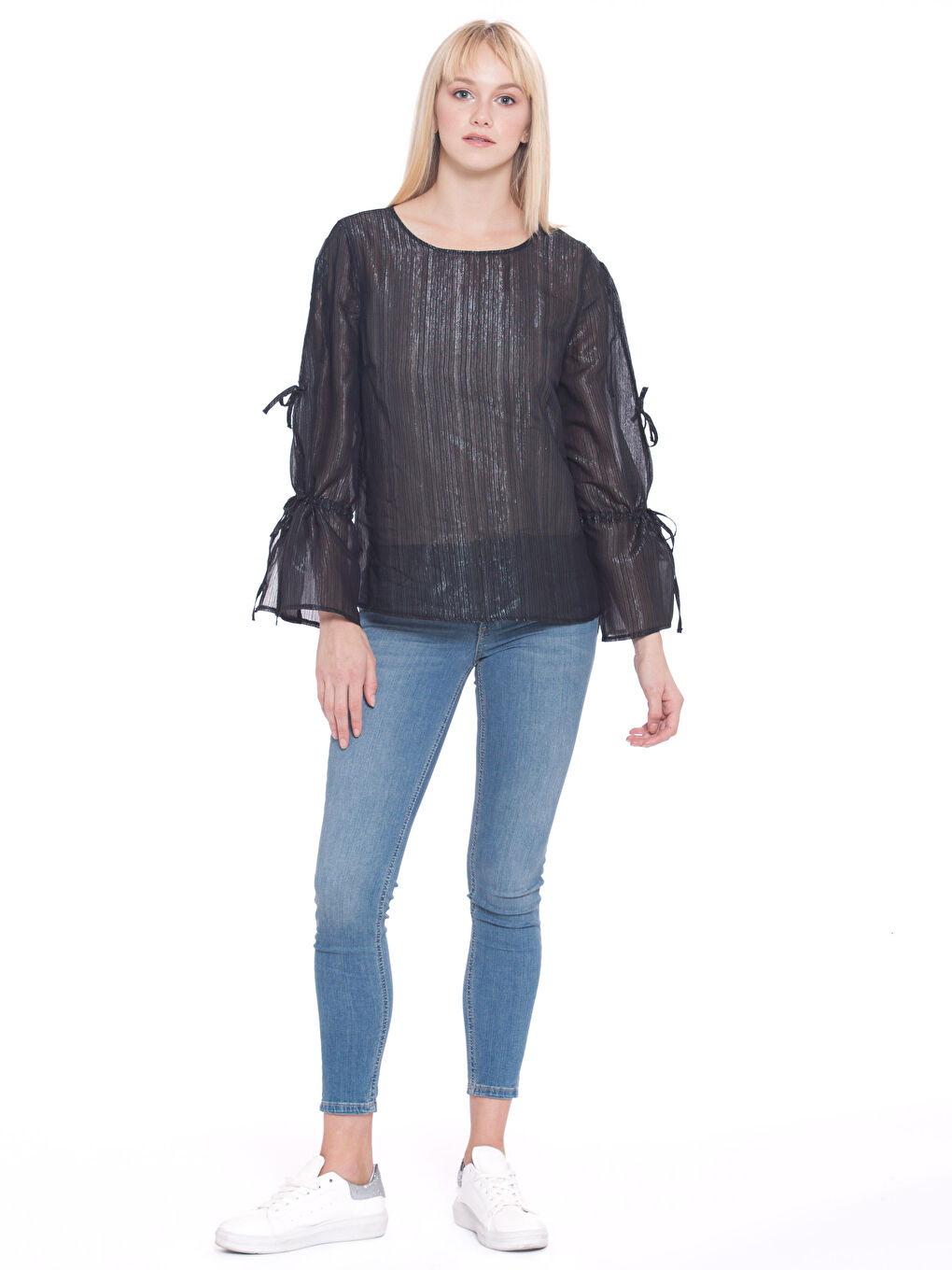 LCW Vision Woman BLACK Blouse -7KK327Z8-J0F