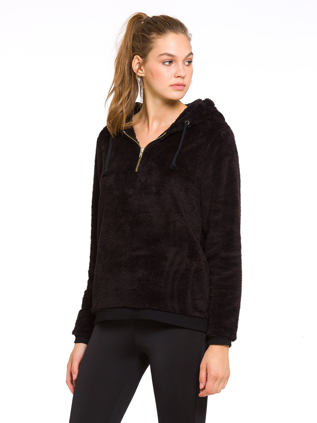 XSIDE ACTIVE Woman BLACK Sweatshirt -7KK334Z8-CVL