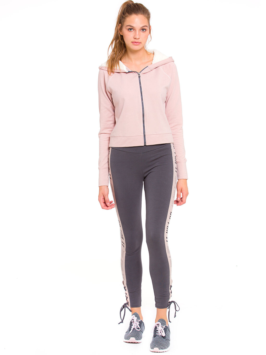 Leggings de sport KAKI Femme-3