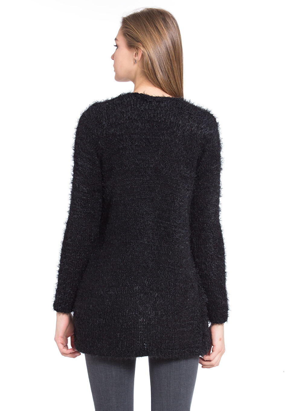 Woman BLACK Cardigan-1