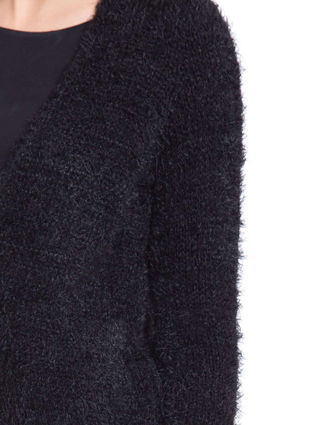 Woman BLACK Cardigan-3