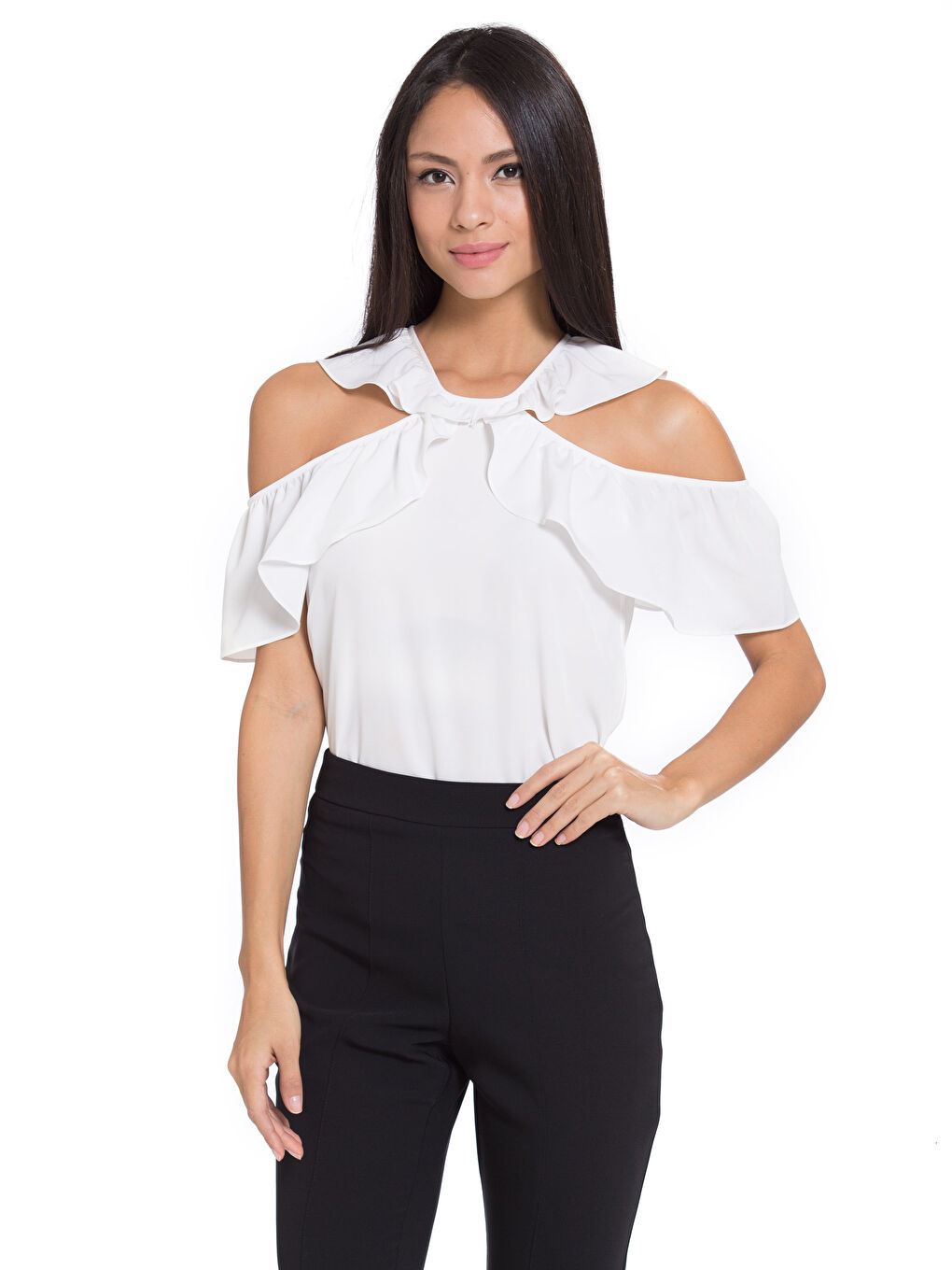 LCW Vision Woman ECRU Blouse -7KK689Z8-EEW
