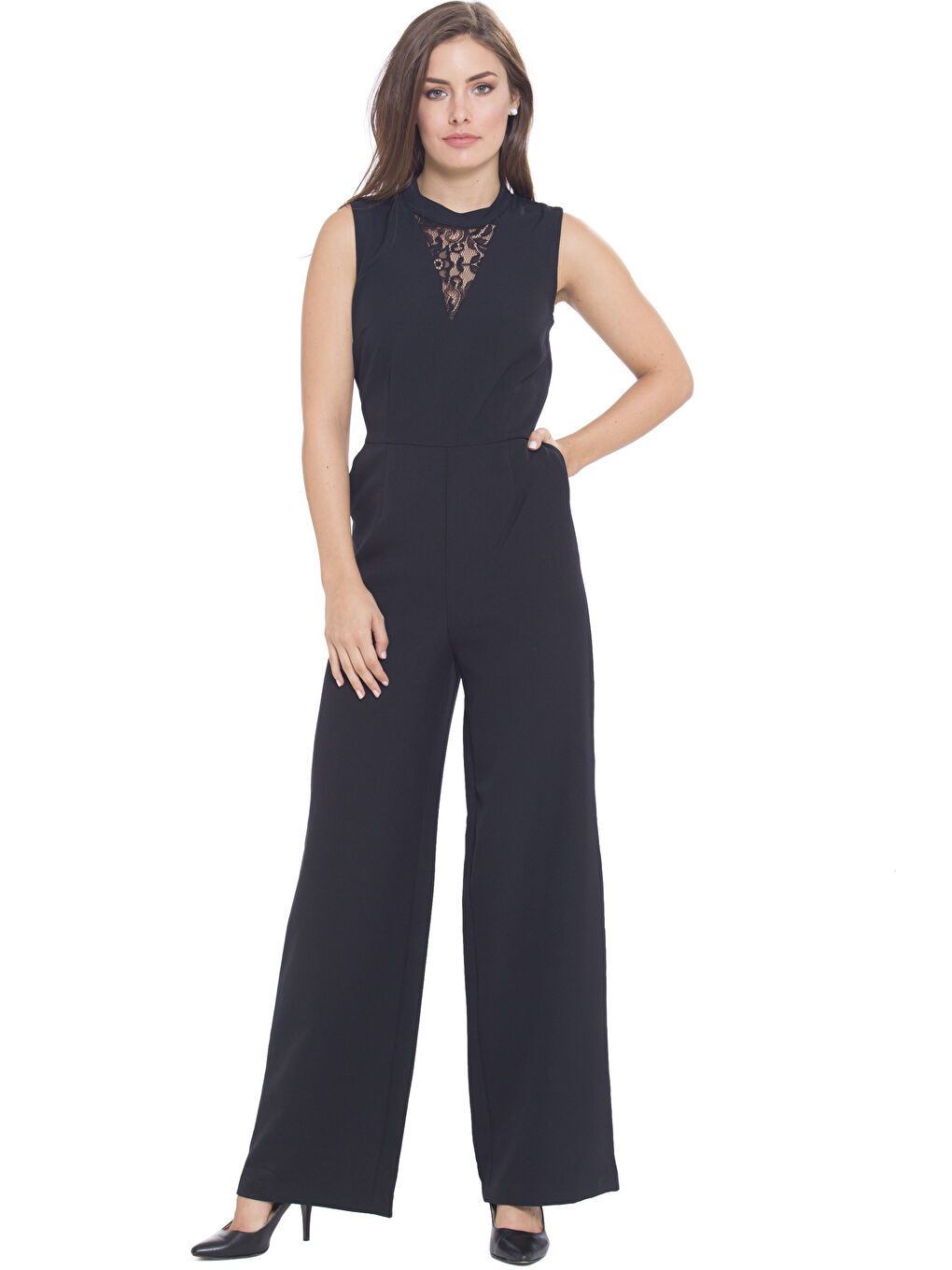 LCW Vision Frau SCHWARZ Overall -7KK822Z8-CVL