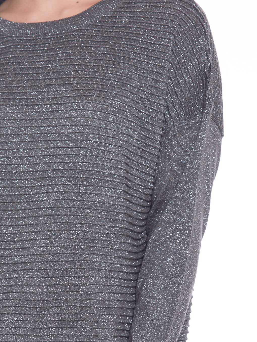 LCW Vision Frau ANTHRAZIT Pullover -7KK843Z8-670