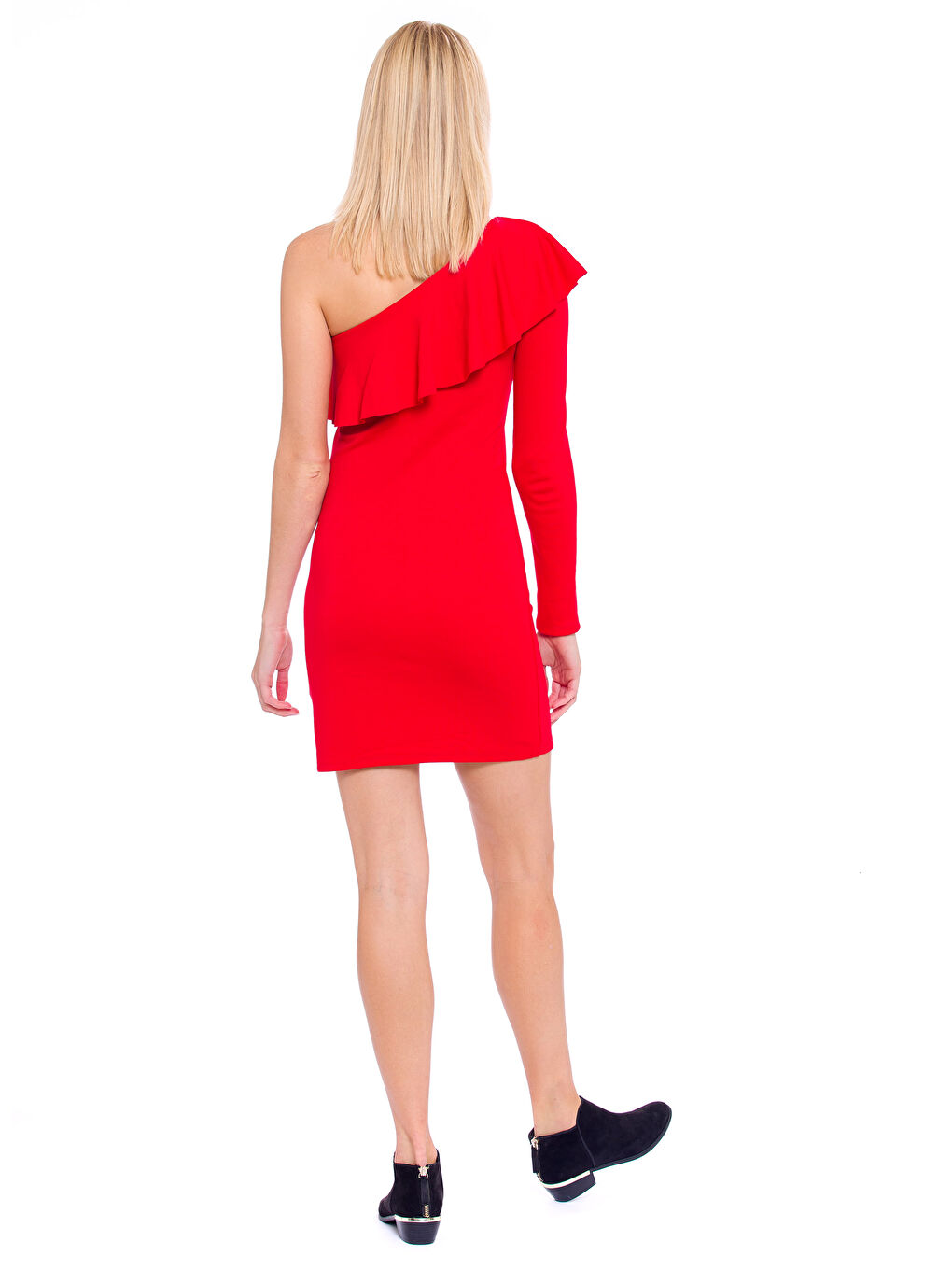 LCW Vision Woman RED Dress -7KA016Z8-HMW