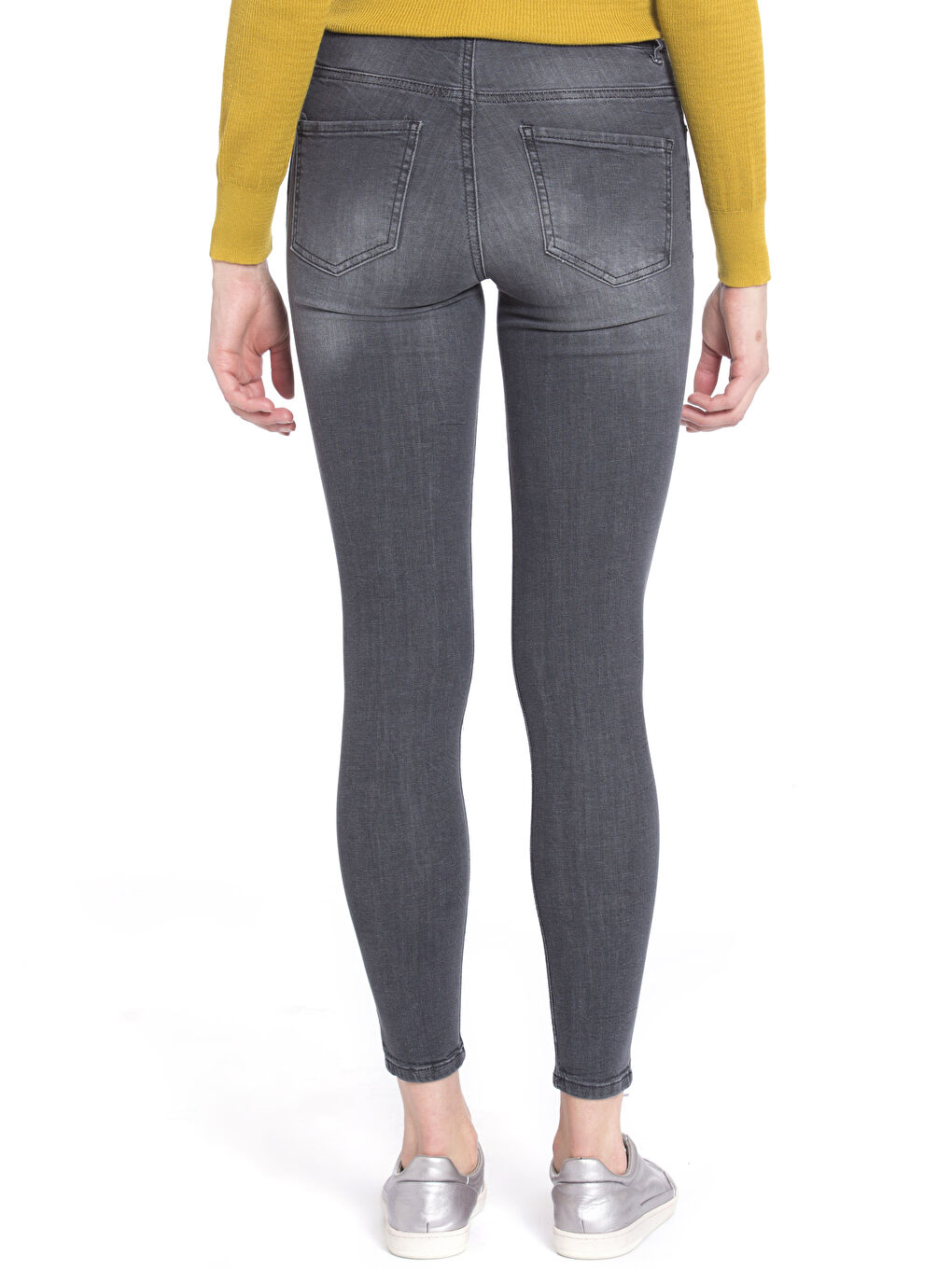 Siyah Rodeo Jean Pantolon-1