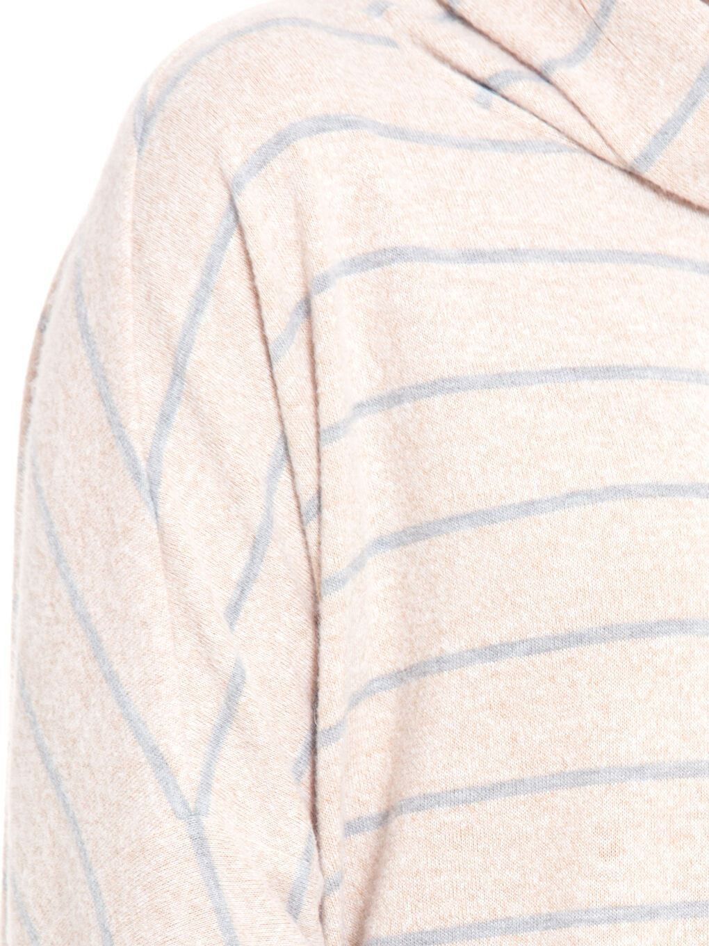 LCW Vision High Collar Patterned Women's T-Shirt -7KA225Z8-LFY