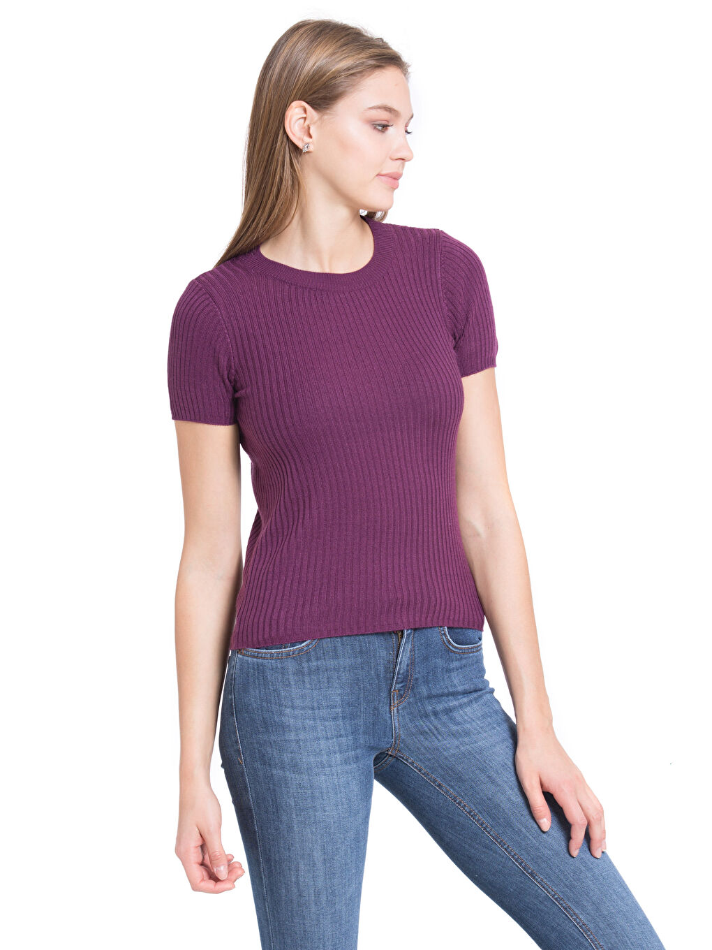 LCW Vision Frau PFLAUME Pullover -7KA417Z8-DEP
