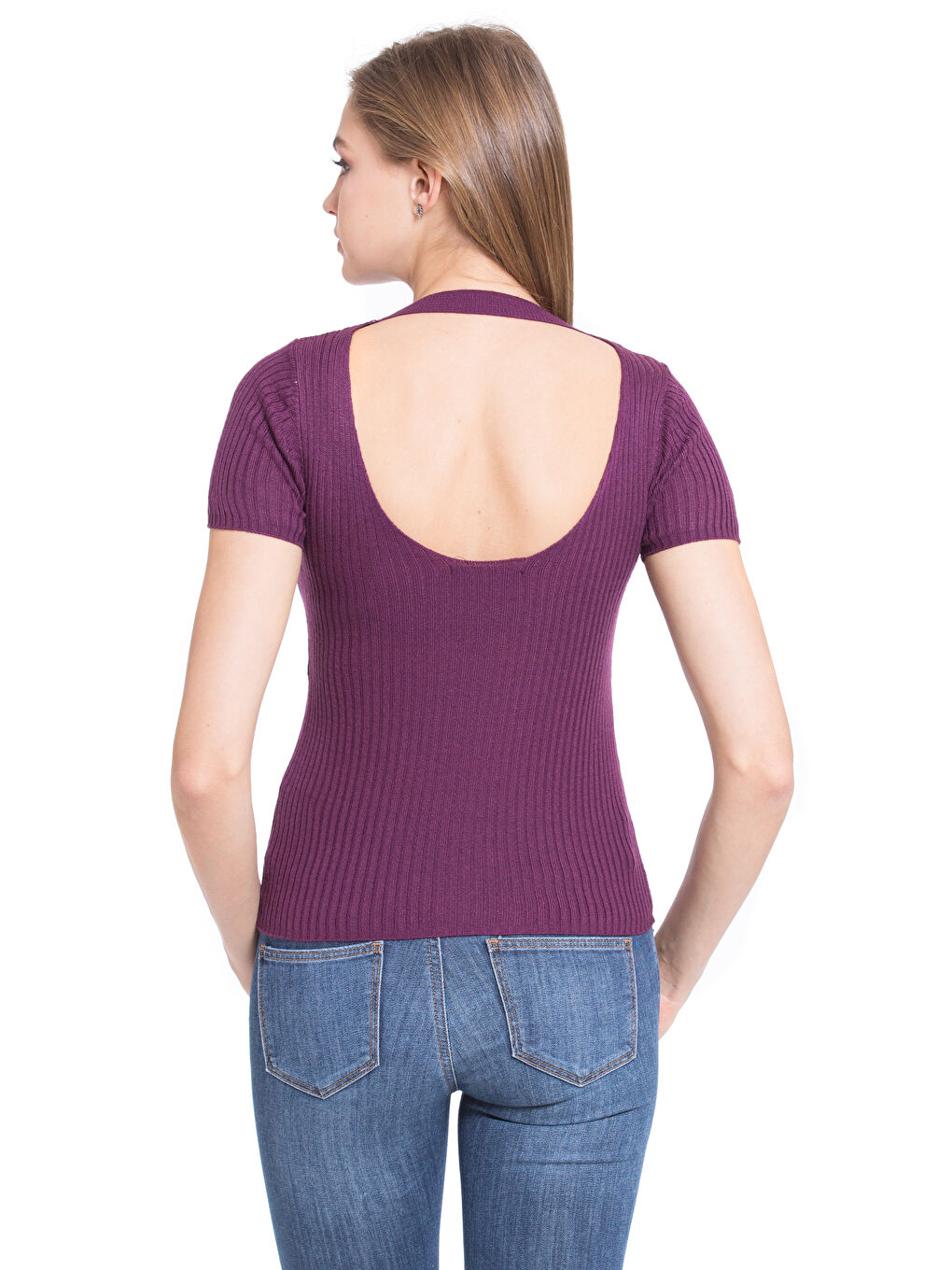 LCW Vision Frau PFLAUME Pullover -7KA417Z8-DEP