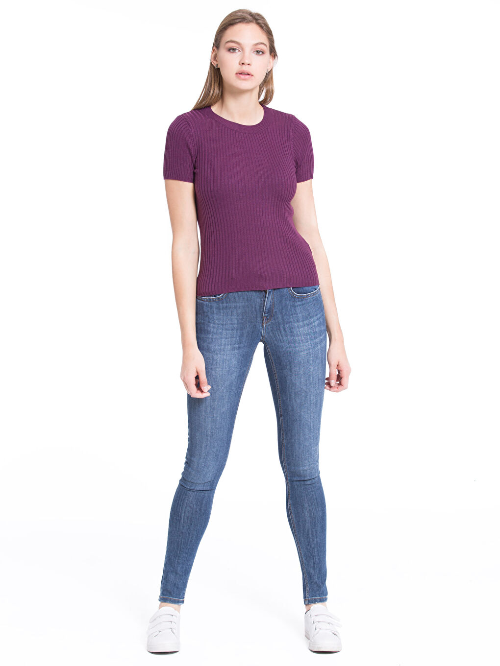 LCW Vision Frau PFLAUME Pullover -7KA417Z8-DEP