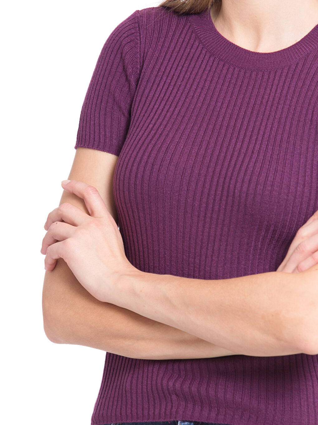 LCW Vision Frau PFLAUME Pullover -7KA417Z8-DEP