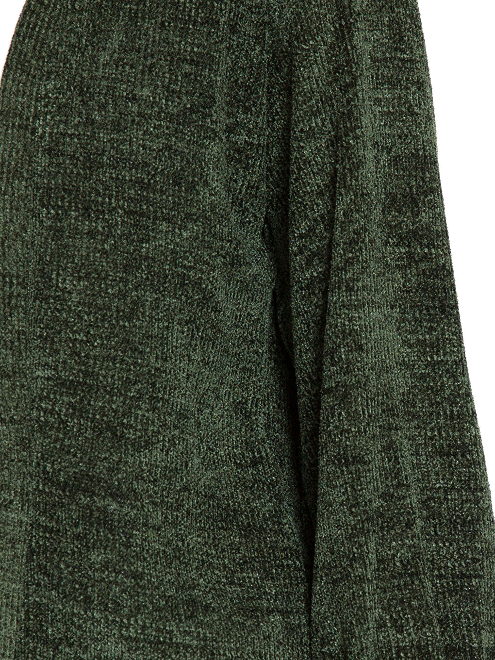 Haki Kadın Düz İnce Hırka-3