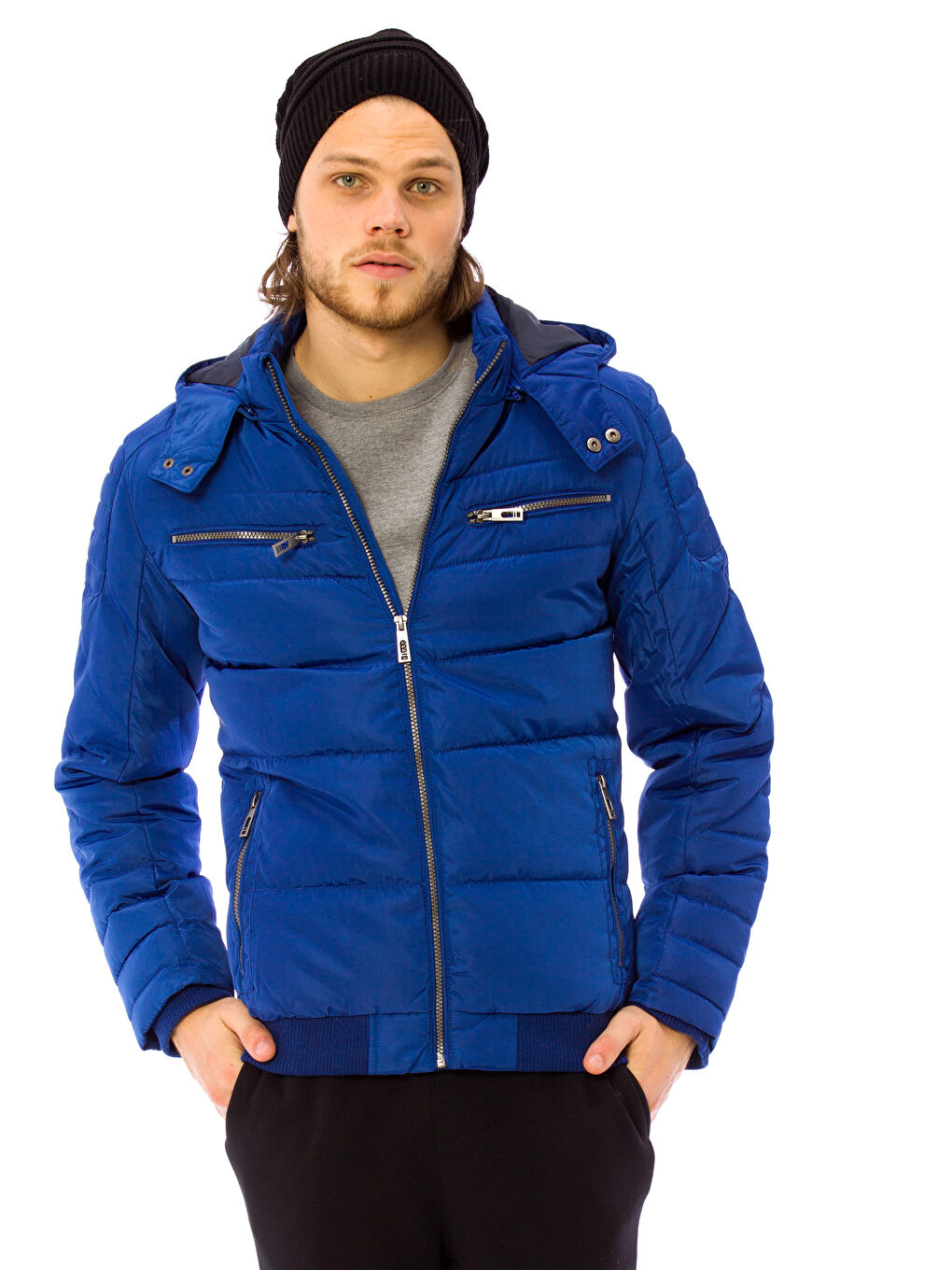 XSIDE Man BLUE Puffer Coat -7K3997Z8-JRE