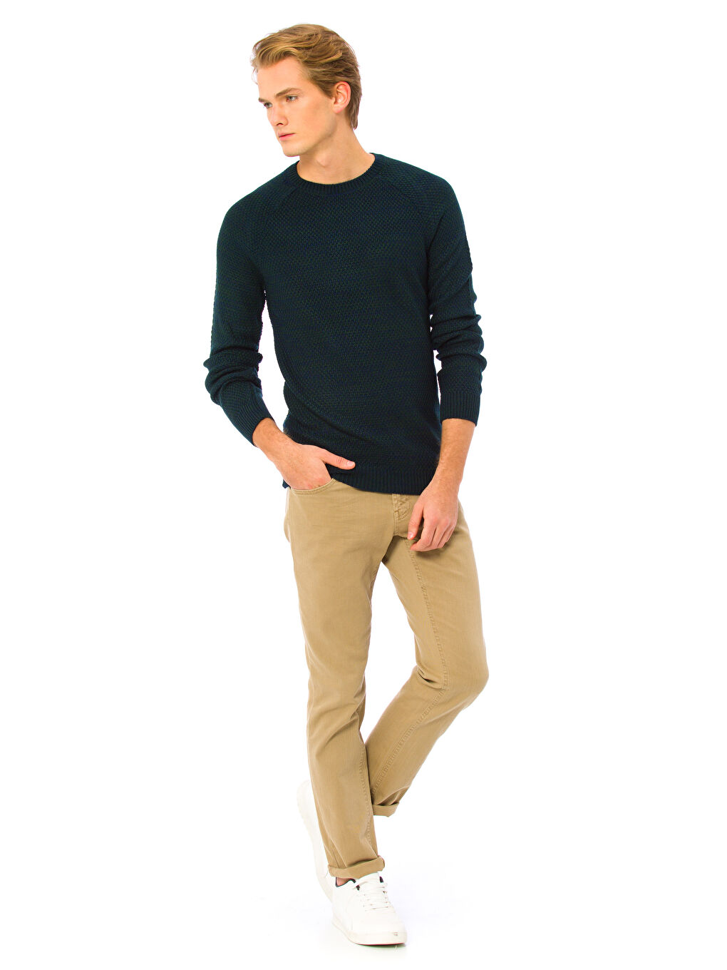 LC WAIKIKI Man GREEN Sweater -7K4631Z6-J1W