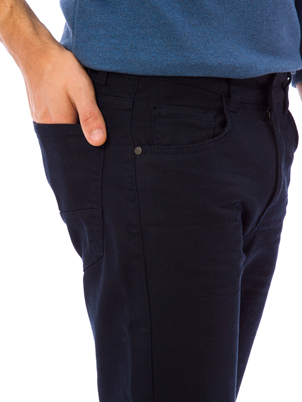 Koyu Lacivert Pantolon-3