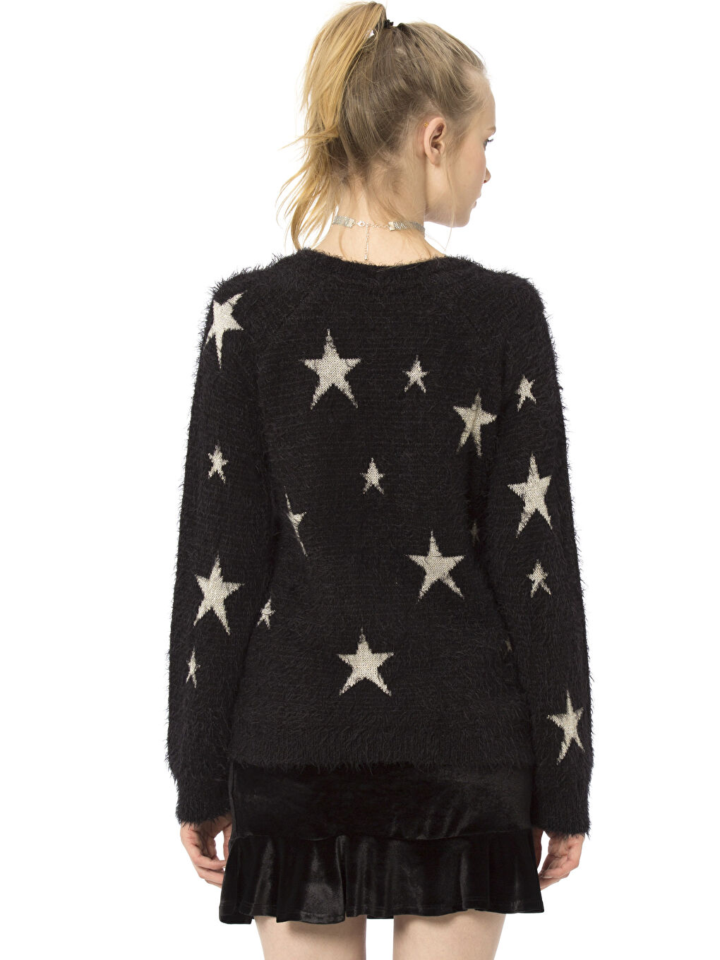 LCW Vision Frau SCHWARZ Pullover -7K6323Z8-CVL