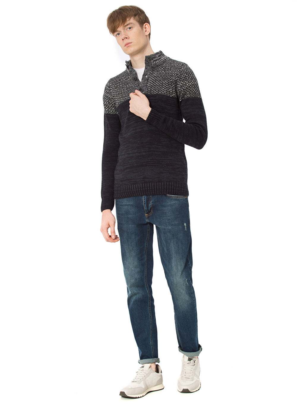LC WAIKIKI Man NAVY Sweater -7K6785Z6-J2Y