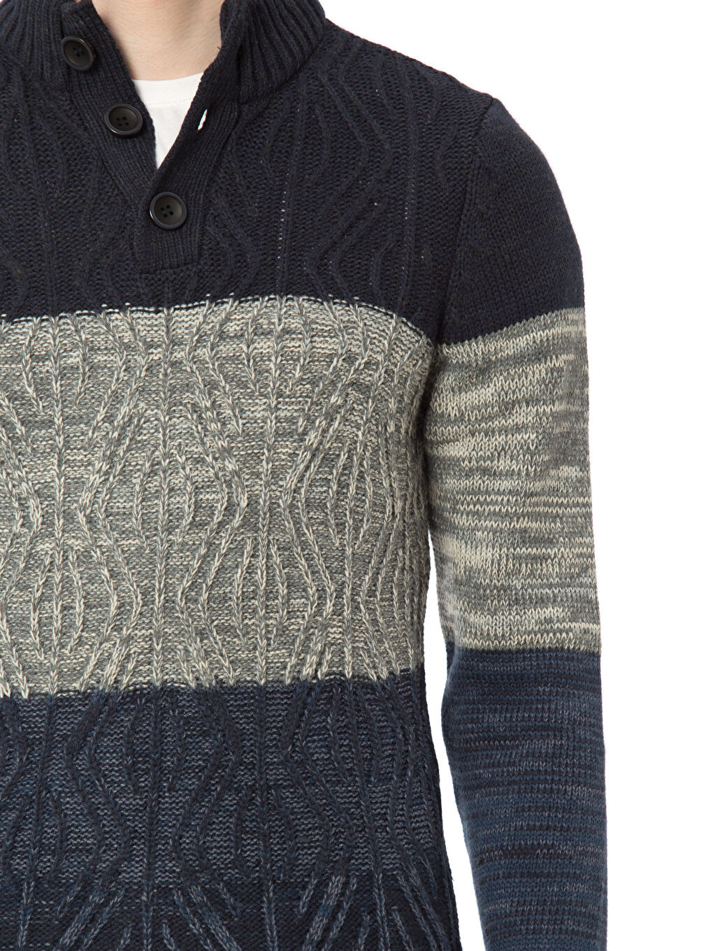 XSIDE Man INDIGO Sweater -7K6797Z6-J2H