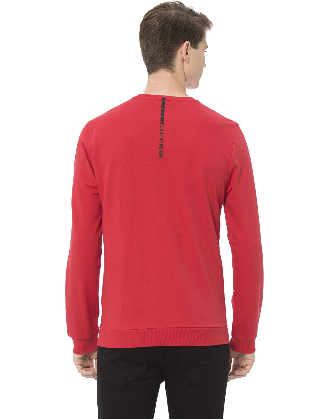Mann ROT Sweatshirt-1