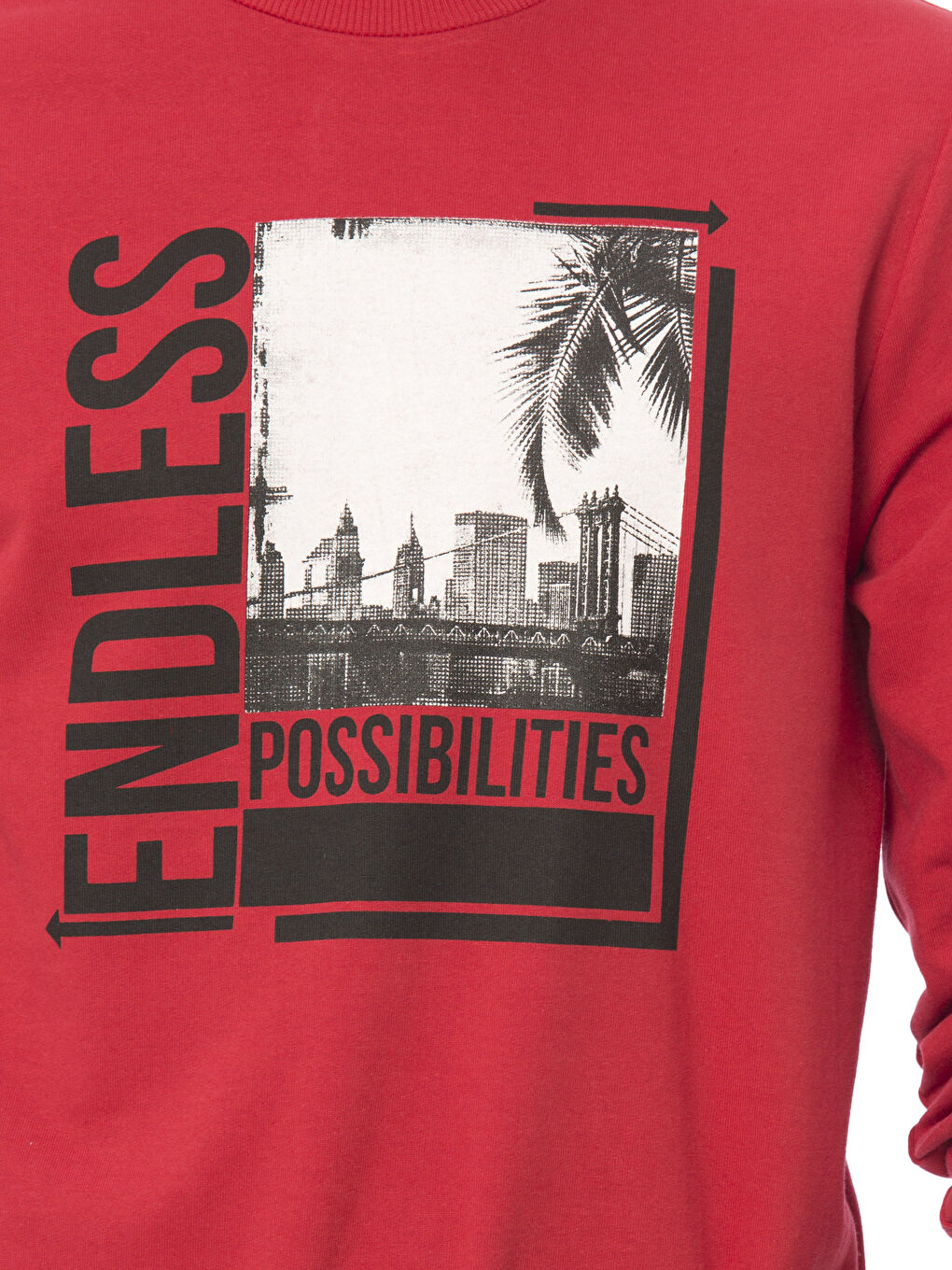 Mann ROT Sweatshirt-3