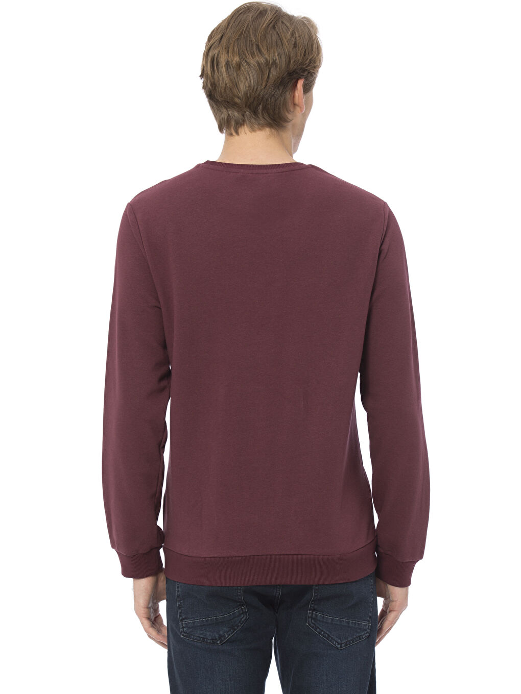 Man BORDEAUX Sweatshirt-1