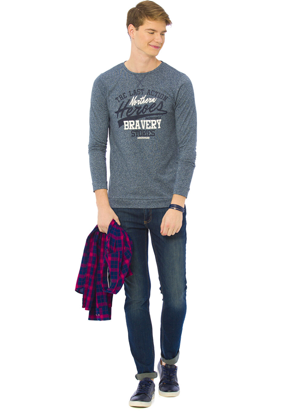 Mann INDIGO Sweatshirt-2