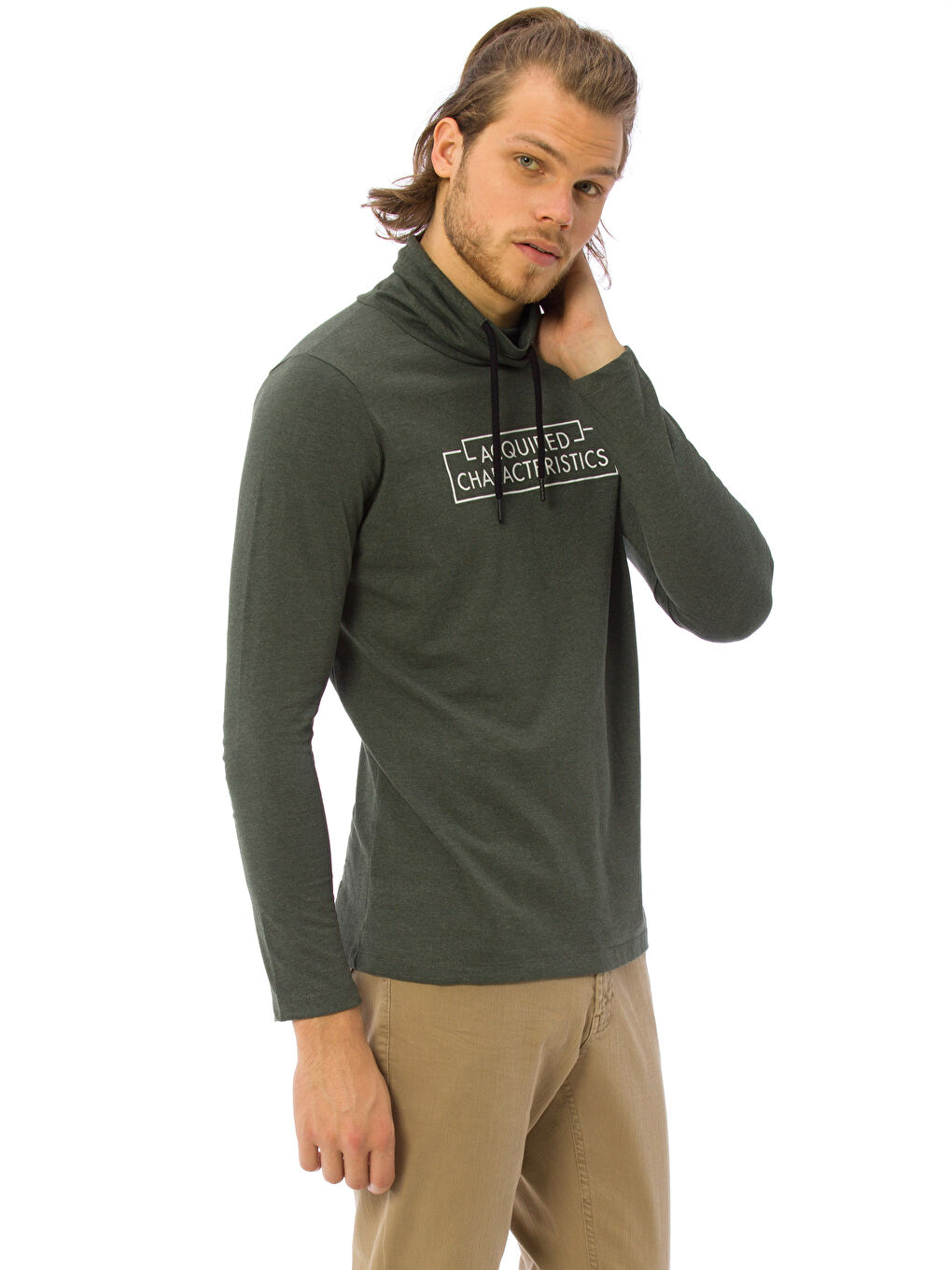 Мужчины Зелёный Свитшот