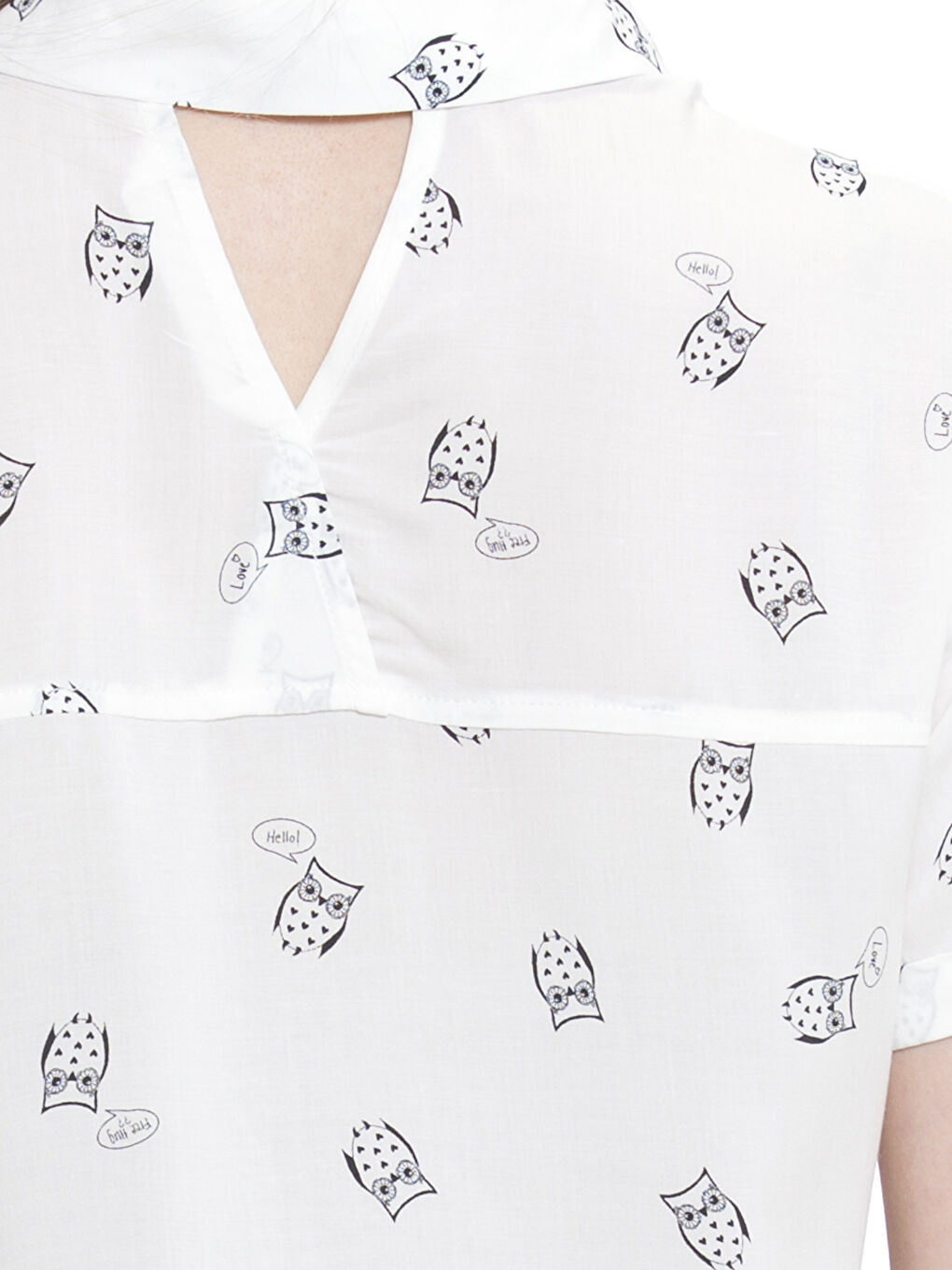 Ekru-Fuşya Gömlek-3