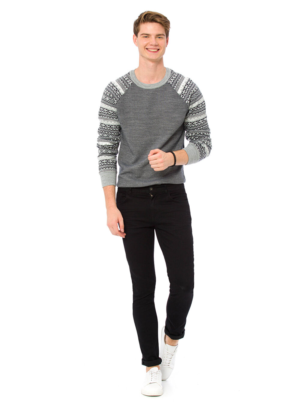 Man NAVY Sweater-2
