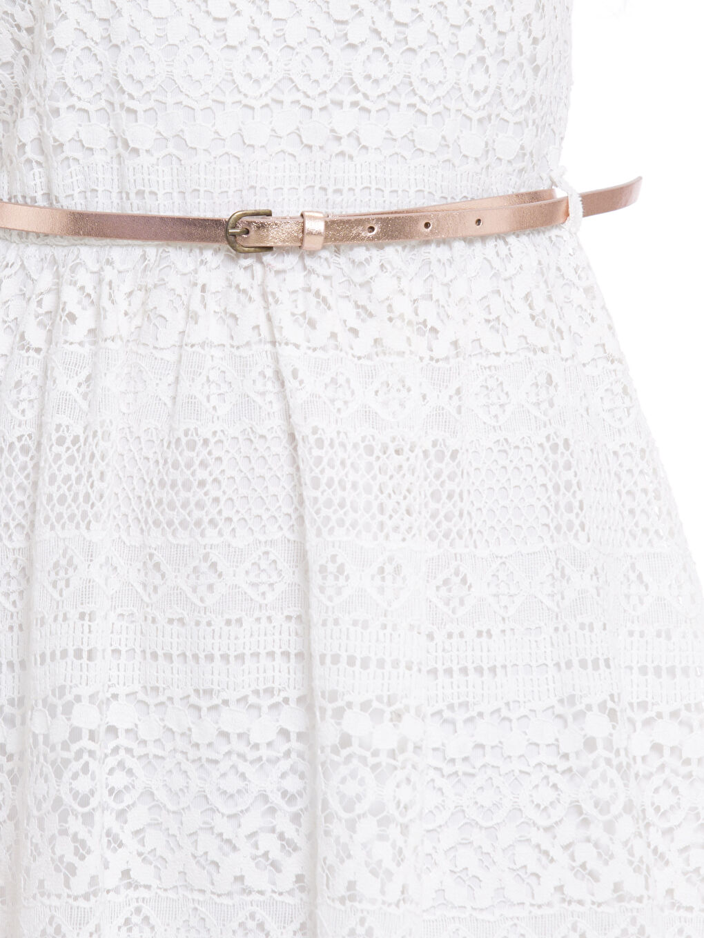 Damen Gerade Über Dem Knie Kleid-3