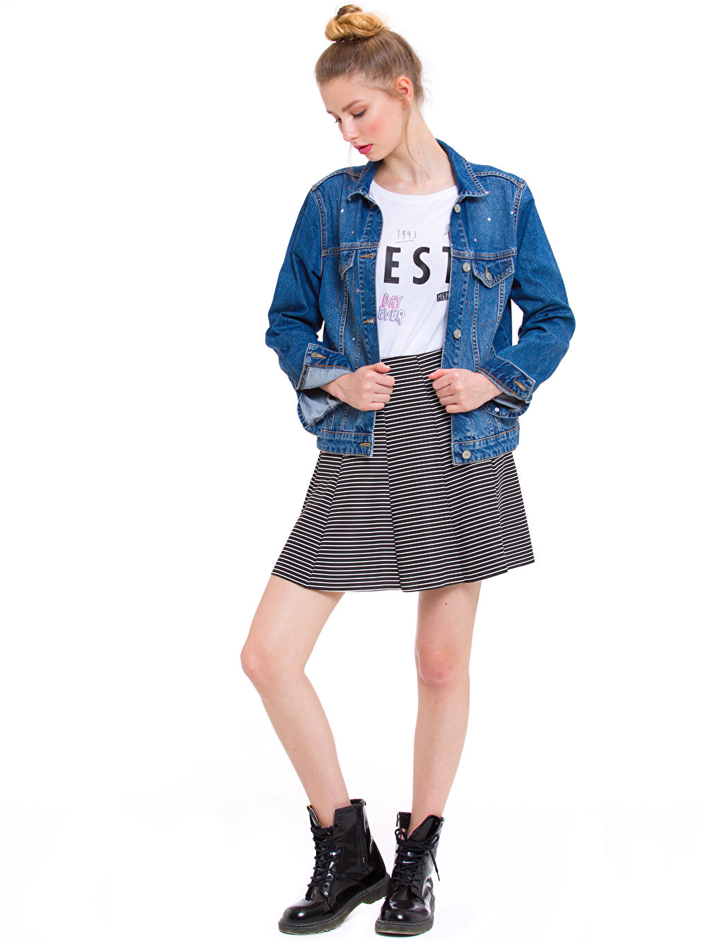 Veste en jean INDIGO Femme-3