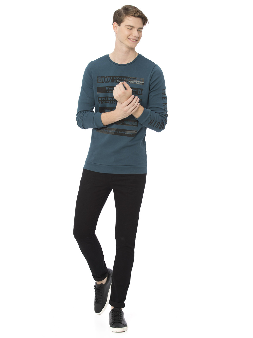 Petrol Sweatshirt-2