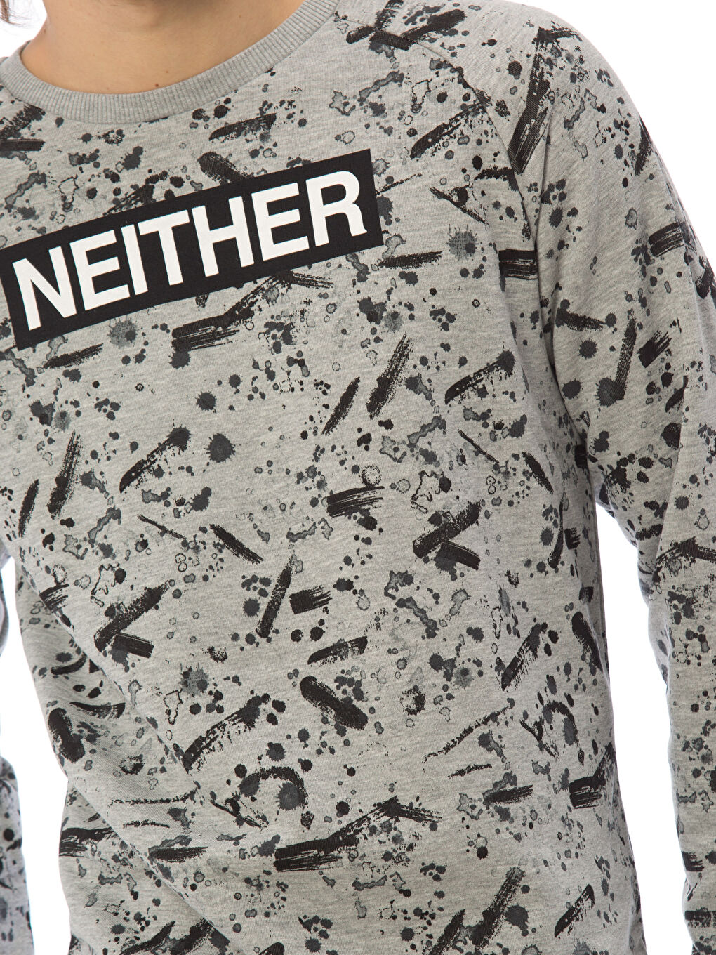 Pembe-Lila-Beyaz Sweatshirt-3