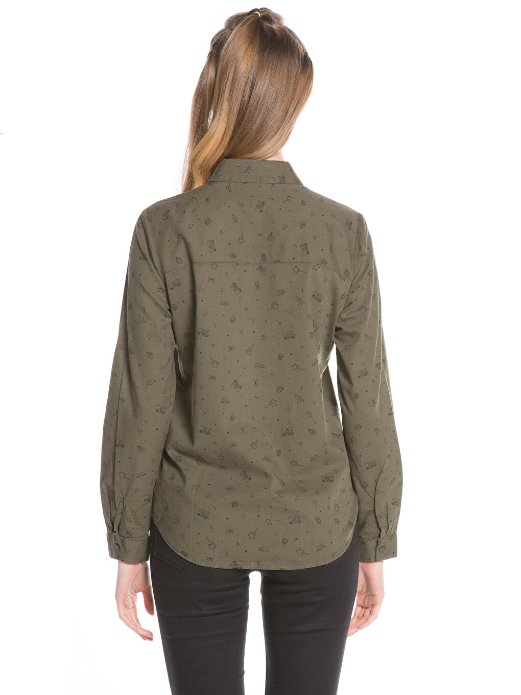 Standard Fit Long Sleeve Women's Shirt-1