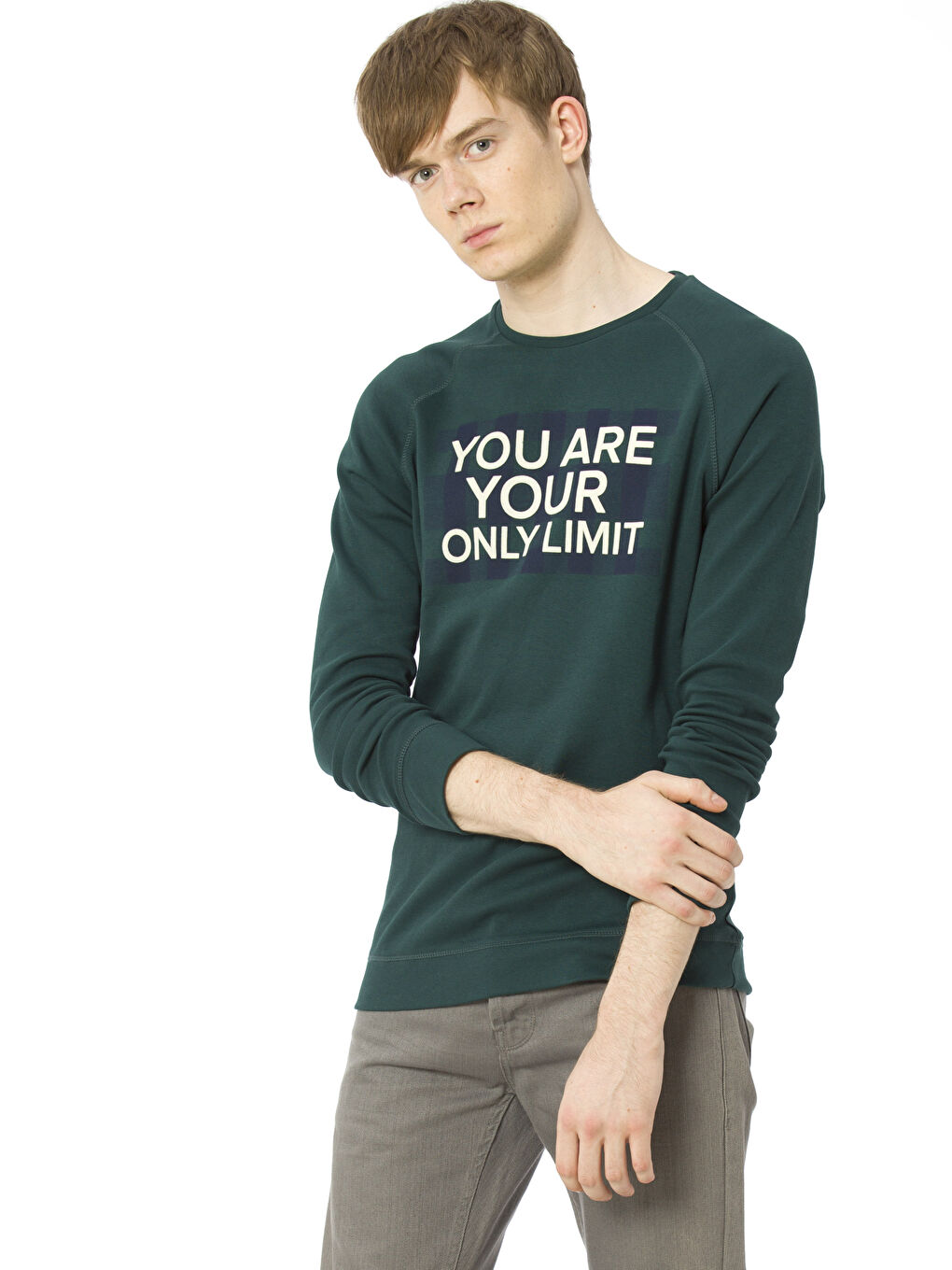 XSIDE Mann GRÜN Sweatshirt -7KH672Z8-EZJ