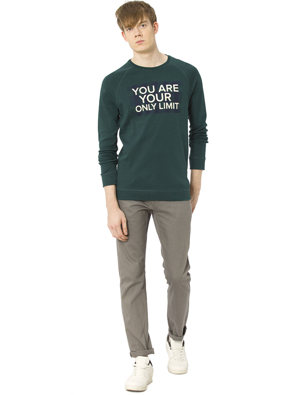 XSIDE Mann GRÜN Sweatshirt -7KH672Z8-EZJ