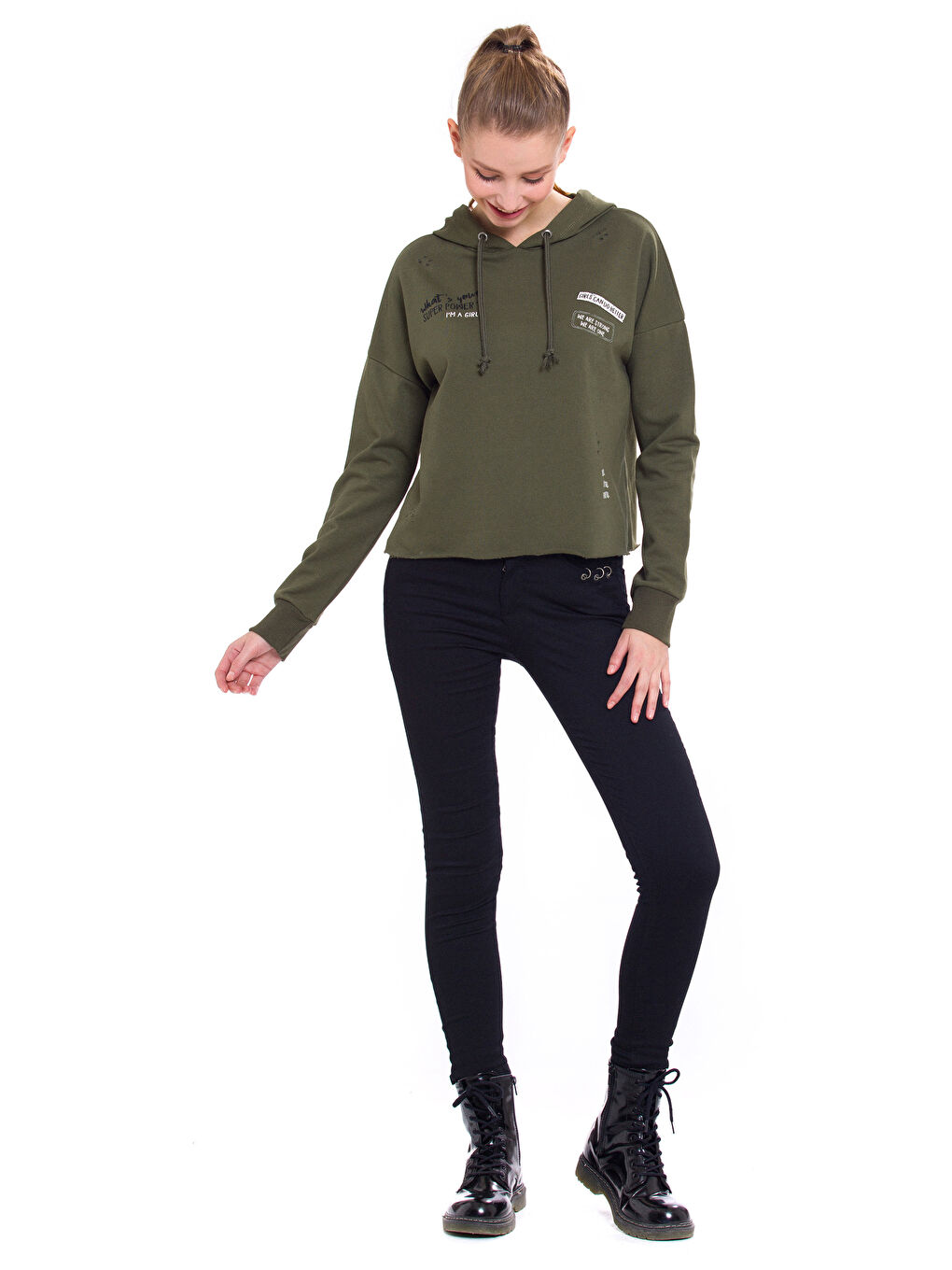 Hanorac KAKI Femeie-2