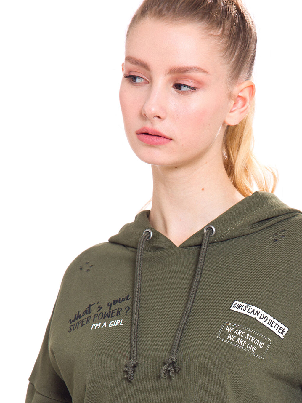 Hanorac KAKI Femeie-3