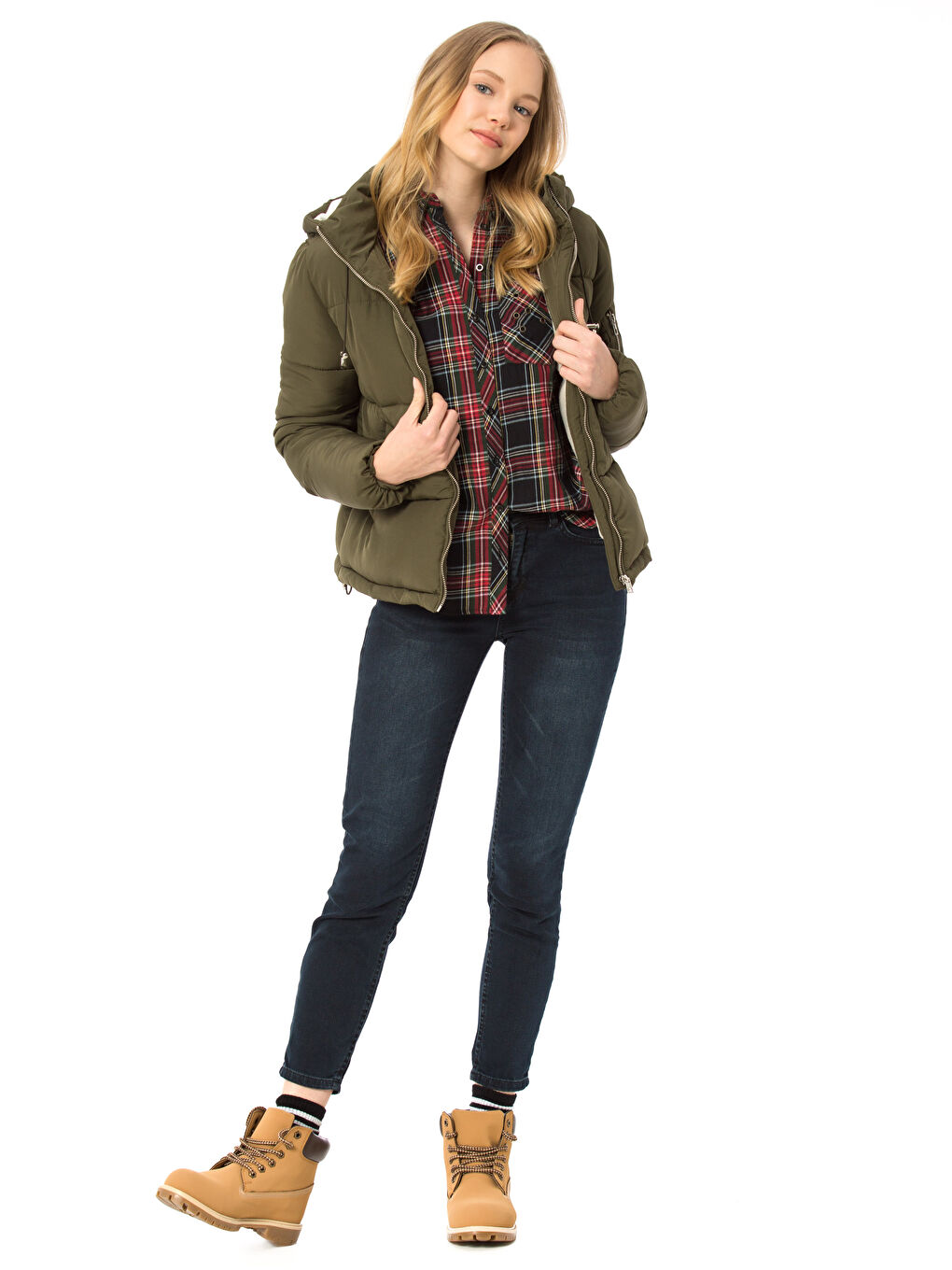 LCW Vision Woman RED Shirt -7KJ407Z8-763
