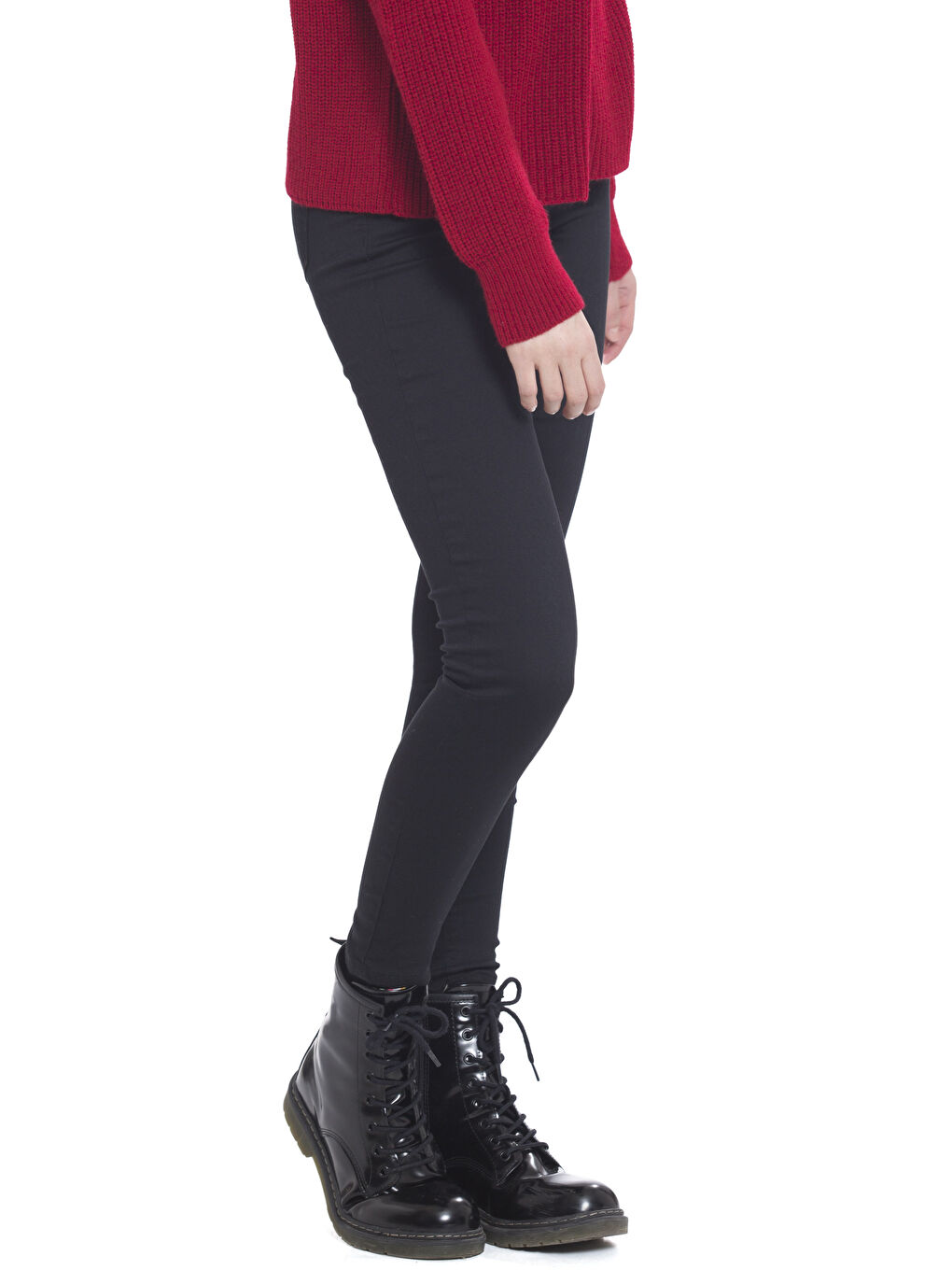LCW Vision Woman BLACK Trousers -7KJ590Z8-CVL